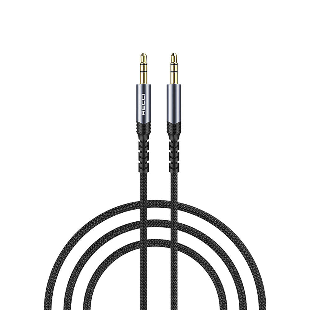 Recci RDS-A28 3.5mm to 3.5mm AUX Audio Kablo - 1 Recci RDS-A28 3.5mm to 3.5mm AUX Audio Kablo - 1